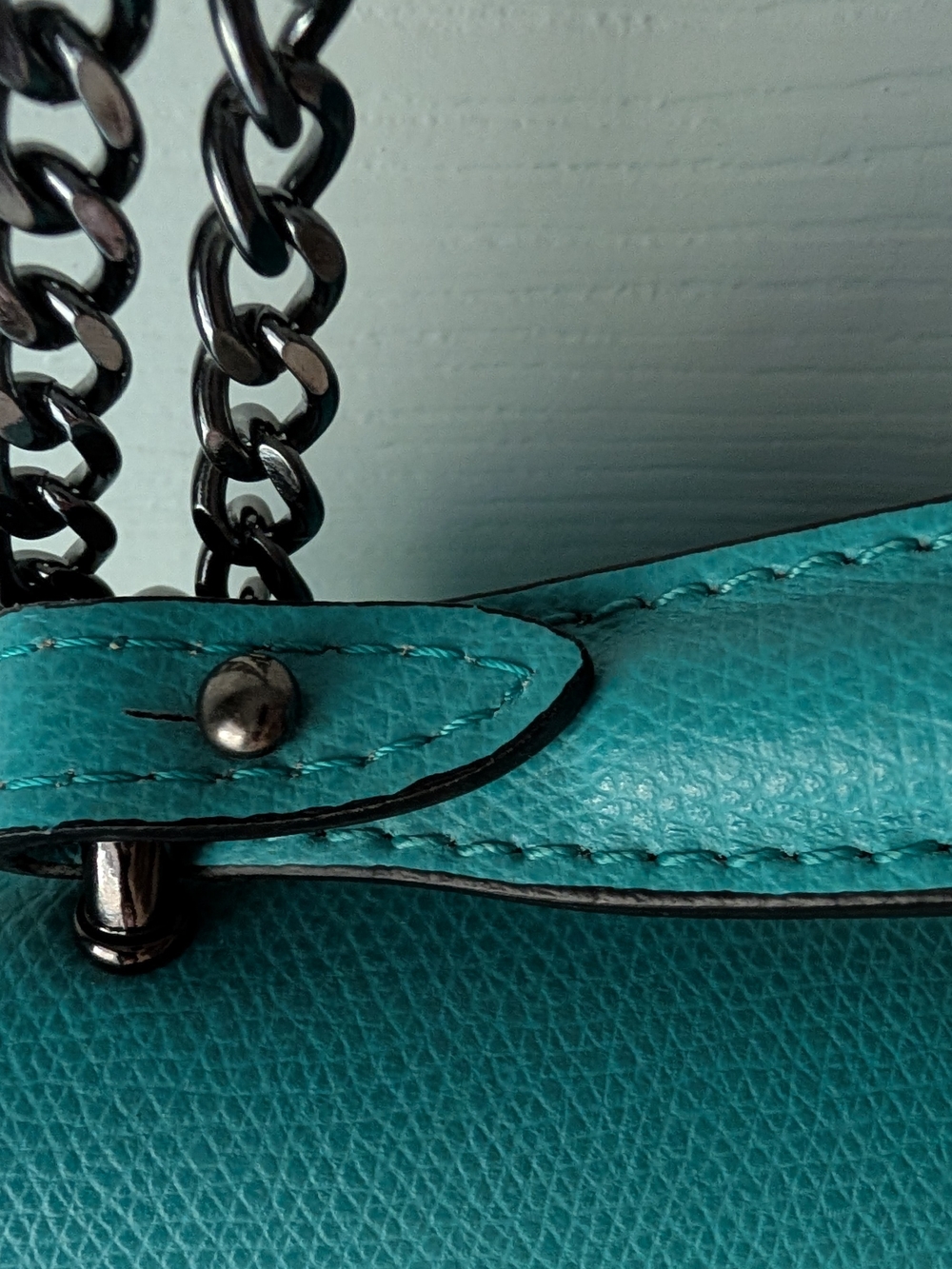 Mini Leather Crossbody - Picture 7 of 16